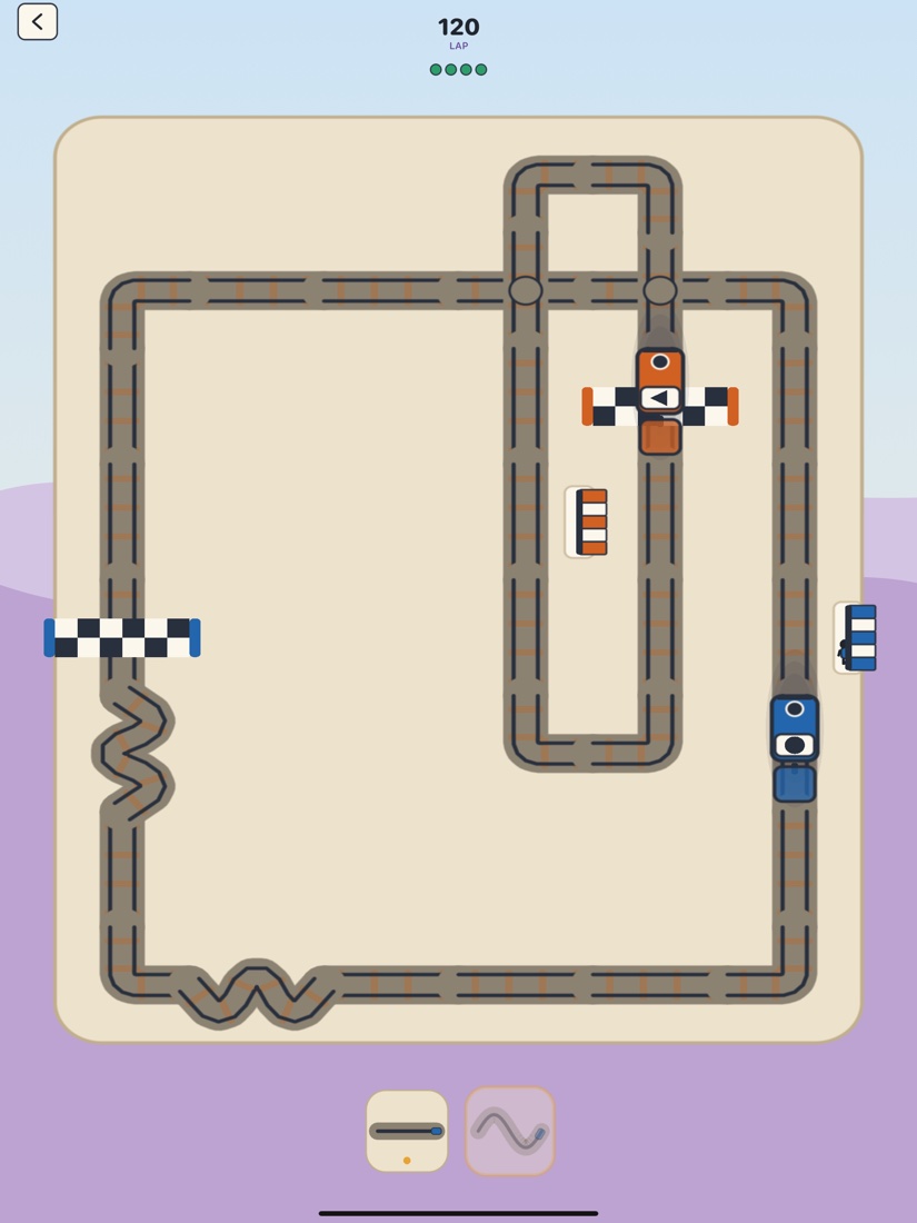 World three: two laps