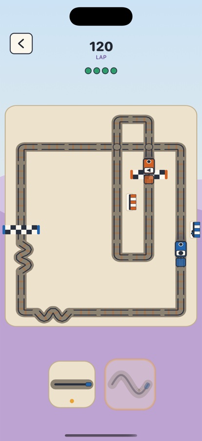 World three: two laps