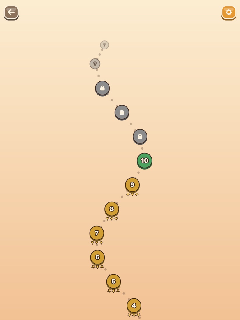 The path of levels