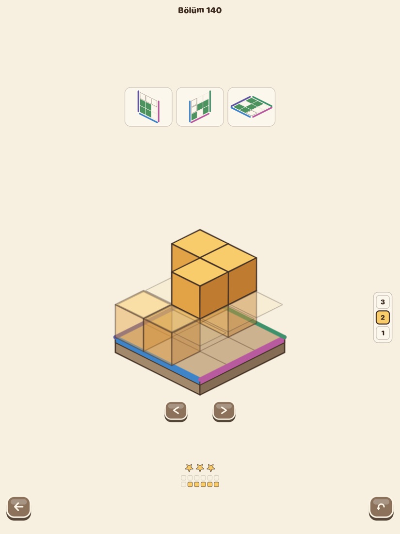 Cubes that float