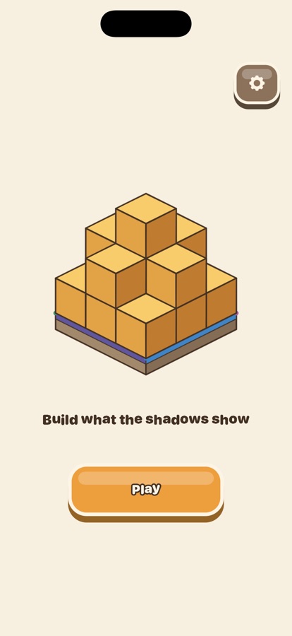 The opening screen