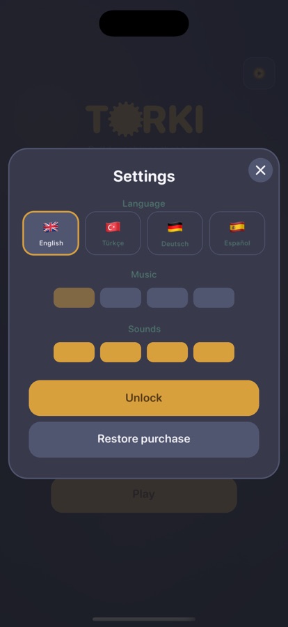 Settings